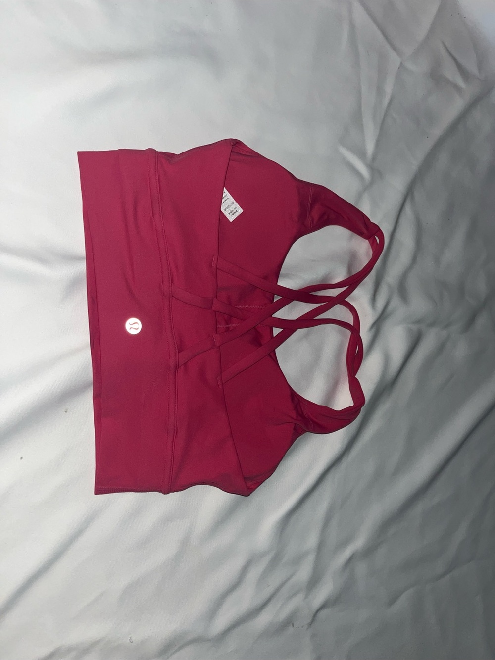 lululemon athletica Raspberry Strappy Sports Bra